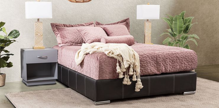 Base de Cama Queen Size Vielka Negro