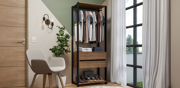 Closet 70 cm Valencia Café