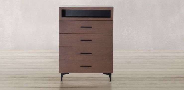 Cómoda Alta Chifonier Rocella Okume