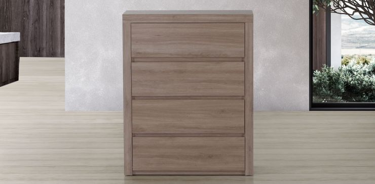 Cómoda Alta Lauren Café