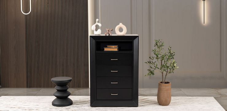Cómoda Chicago Negro