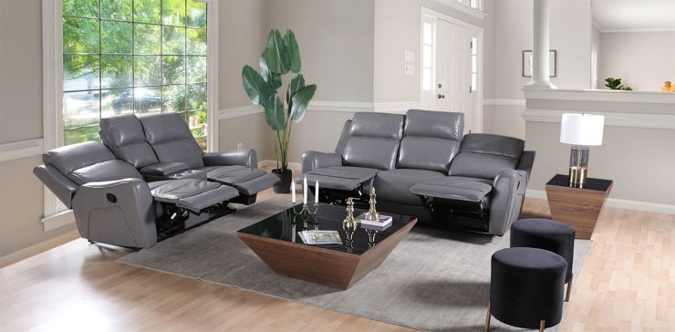 Sala Reclinable Hobart Gris