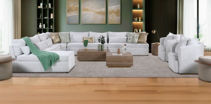 Sala Modular Alize Blanco 8 Piezas