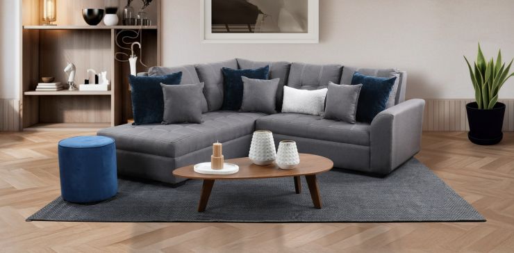 Sala Modular Izquierda Dali Gris