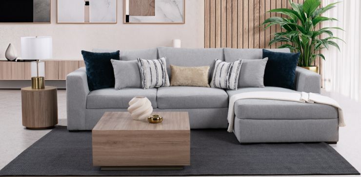 Sala Modular Derecha Salinger Gris