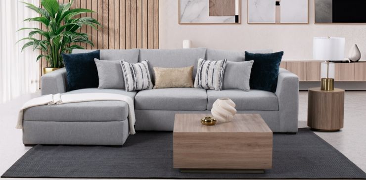 Sala Modular Izquierda Salinger Gris