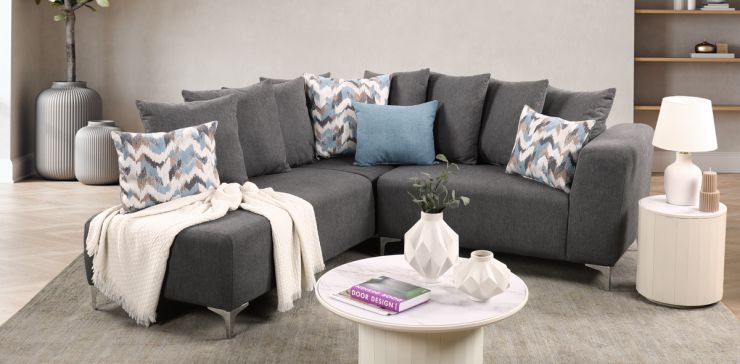 Sala Modular Izquierda Nuria Gris Oxford