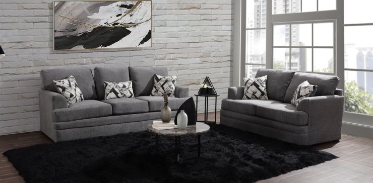 Sala Loreto Caterpillar Gris