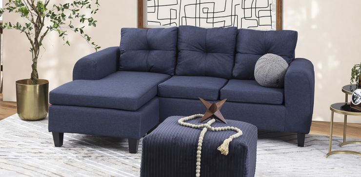 Sala en L Capital Azul