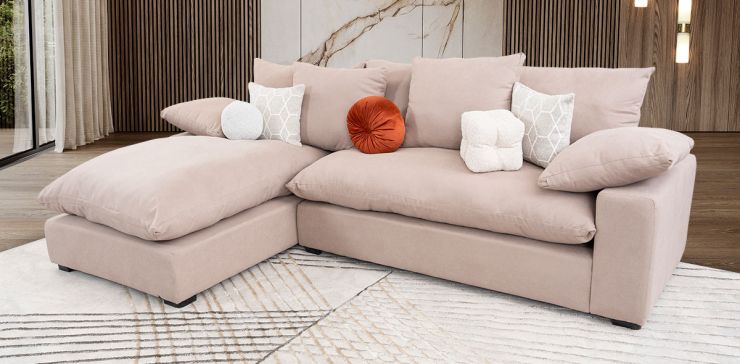 Sala en L Izquierda Cloud Beige