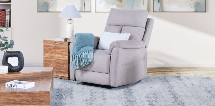 Sillón con Reclinable Gwen Café