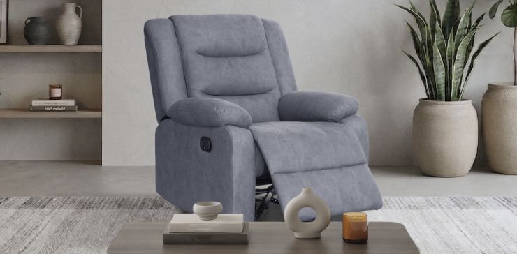 Sillón con Reclinable Nori Gris