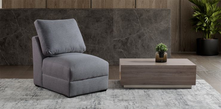 Sillón Amira New Gris