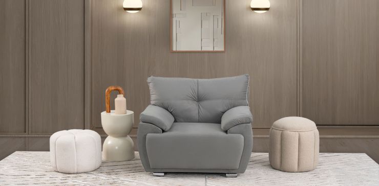Sillón Cartago Gris