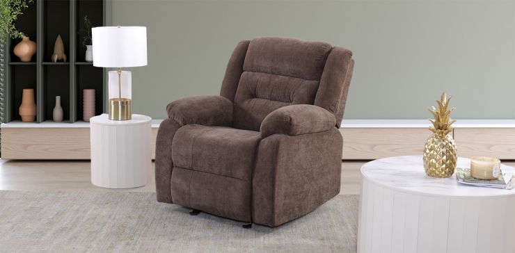 Sillón con Reclinable Kaipu Café