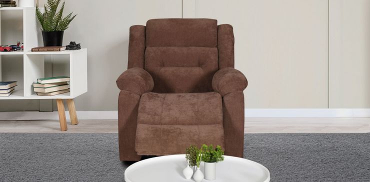 Sillón con Reclinable Kaipu Café