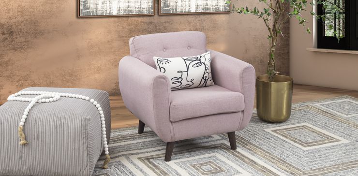 Sillón Monet Rosa