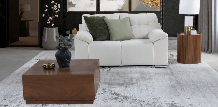 Sofá 2 Plazas Massiel Beige