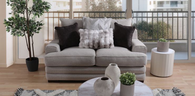 Sofá 2 Plazas Sanders Beige