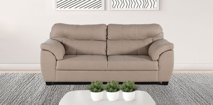 Sofá 3 Plazas Mila Beige