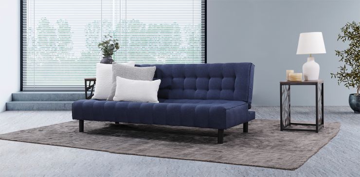 Sofá Cama Santy Reflex Azul