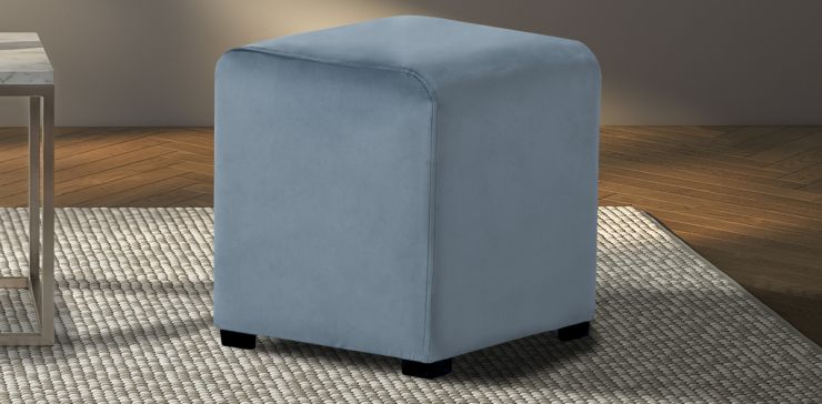 Taburete Cuadrado Noah Azul
