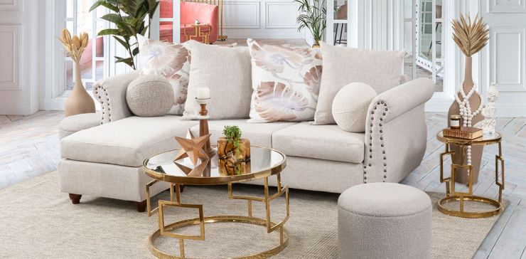 Sala Modular Jaqueline Beige