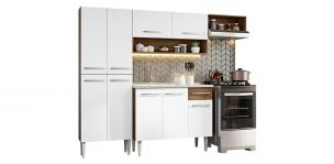 Cocina 229 cm Emilia Blanco
