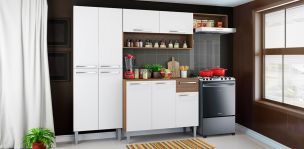 Cocina 229 Cm Emilly Top Blanco