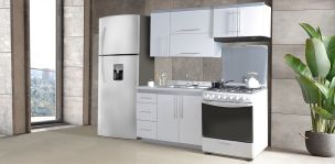 Cocina 200 cm Osaka Lazzi Blanco