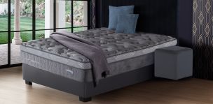 Colchón Restonic Matrimonial Ergorest Gris