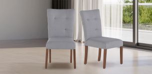 Juego de 2 Sillas Góndola Gris