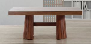 Mesa Comedor Rectangular 180 cm Lynnea Café