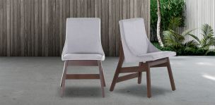 Juego de 2 Sillas Odette Gris
