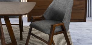 Silla Valenza Gris