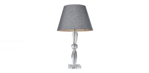 Lámpara Cristal Tortuga Gama Lux Gris