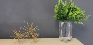 Florero de Cristal 24 x 15 cm Bruz