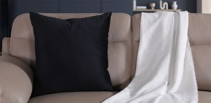 Cojín Decorativo Holland Velvet Negro