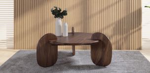 Mesa Ocasional Redonda Alpe Café