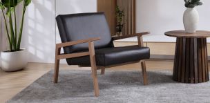 Sillón Briton Café/Negro 