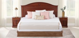 Recámara King Size Inglaterra Café 3 Piezas