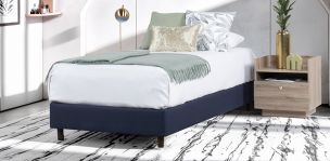 Base de Cama Individual Sander Azul
