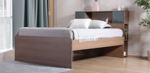 Cama Matrimonial Liloo Café 2 Piezas