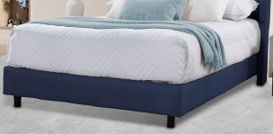 Base de Cama Matrimonial Valeria Azul