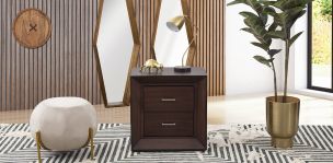 Buró Romina Café Oscuro