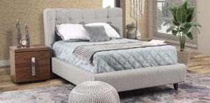 Cama Matrimonial Stella Plus Beige