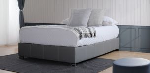 Base de Cama Matrimonial Vielka Gris