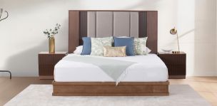 Recámara King Size Nexus Café 3 Piezas