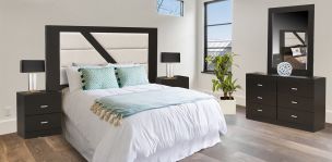 Recámara 5 Piezas King Size Osiris Café 