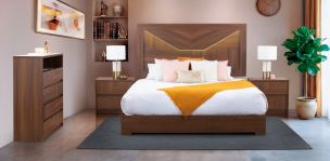 Recámara King Size Qatar Café